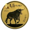 MONEDA DE ORO 1 ONZA TORO