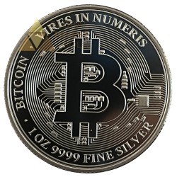 1 Oz Plata Bitcoin Niue 2022