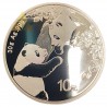 ONZA DE PLATA PANDA CHINA 2023