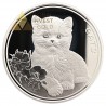 ONZA DE PLATA GATO FIJI 2022