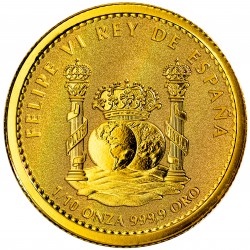 MONEDA 1/10 ONZA DE ORO TORO ESPAÑA 2023