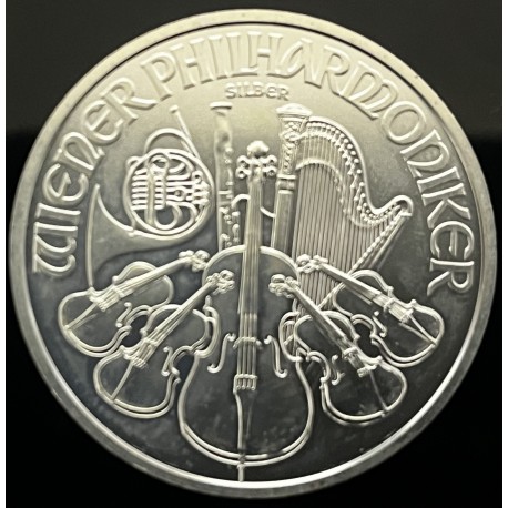 MONEDA DE PLATA FILARMONICA 2025