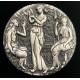 LA MOIRAI Moneda de plata antigua de 2 oz de las Parcas, 2 $, Tuvalu 2025