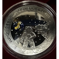 Austria 20 euros, 2019 50º aniversario - Llegada a la Luna