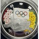 TOKYO OLYMPIC GAMES 2020 Juegos Olimpicos 1 Oz Moneda Plata 1000 Yen Japan 2016