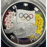 TOKYO OLYMPIC GAMES 2020 Juegos Olimpicos 1 Oz Moneda Plata 1000 Yen Japan 2016