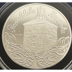 MARIJA JURIĆ ZAGORKA 1 Oz Moneda Plata 4€ Euro Croatia 2025