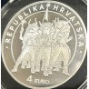 HALUBJE BELL RINGERS Croatian Heritage 1 Oz Moneda Plata 4€ Euro Croatia 2025
