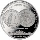 3 MONEDAS 8 REALES - 250 ANIVERSARIO ESPAÑA Y LA INDEPENDENCIA DE LOS EE. UU.