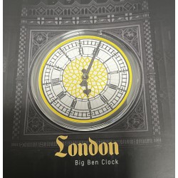 1 Oz Malta 5€ Proof 2025 Reloj de Londres el Big Ben