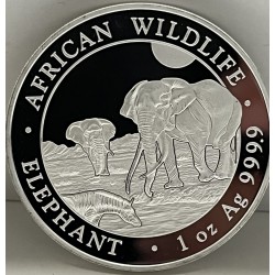 1 Oz Somalia 2026 Elefante