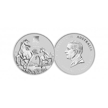 1 Oz Australia 2026 Caballo Lunar