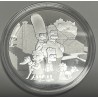 Tuvalu 2021 Familia Simpson Moneda 1 Onza de Plata
