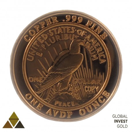 Moneda conmemorativa de Cobre Version 3
