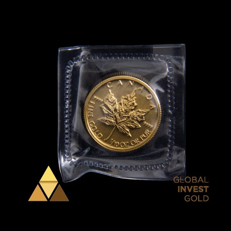 1/10 Oz Oro Hoja de Arce 3,10 g 2010
