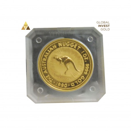 1 Oz Gold Australian Kangaroo 31.10 g 1990