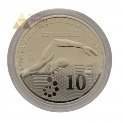 Moneda de Plata Campeonatos del Mundo de Natación 2003