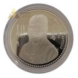 Moneda de Plata V Centenario de la Muerte de Isabel la Católica