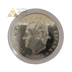 Moneda de Plata Juegos Olímpicos de Invierno 2002