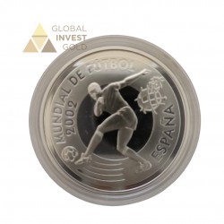 Moneda de Plata Mundial de Fútbol 2002