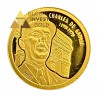 MONEDA DE ORO REPÚBLICA DE BENÍN 2010 CHARLES DE GAULLE