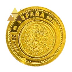 Moneda de oro España Conmemorativa 8 escudos